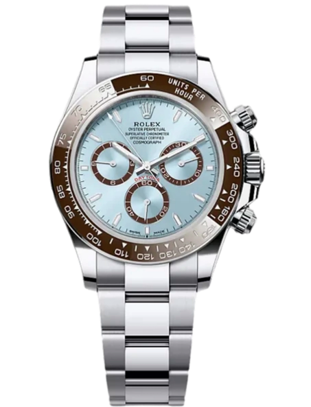 Daytona 40mm 126506-0001 Platinum, Ice Blue Index Dial, Unworn 2026