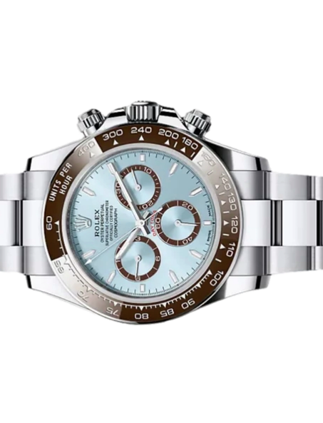 Daytona 40mm 126506-0001 Platinum, Ice Blue Index Dial, Unworn 2026