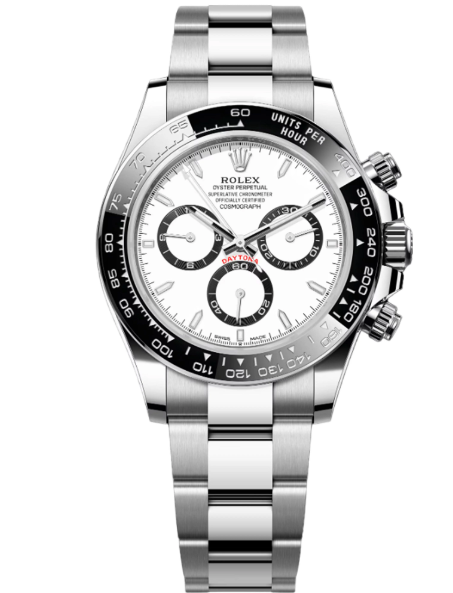 Daytona 40mm 126500LN-0001 White Panda Index Dial, Unworn 2025e