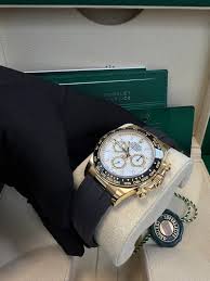 Cosmograph Daytona gold rubber